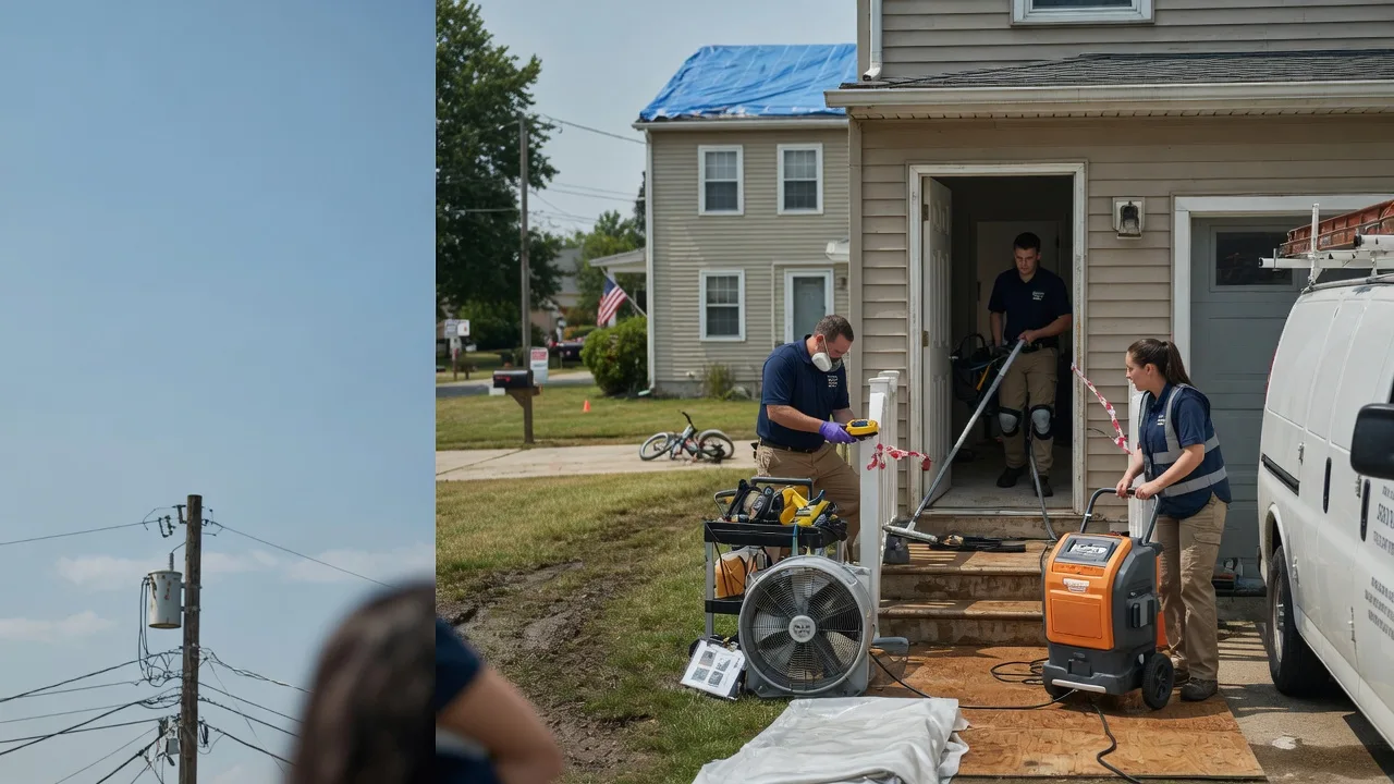 Water Damage Repair in Sheffield Lake, OH near me